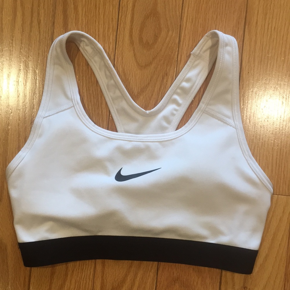 Nike Dri-FIT White Padded Sports Bra size XS